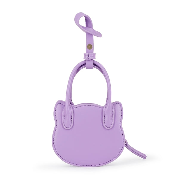 SMALL BAG CHARM ねこ型バッグチャーム パープル