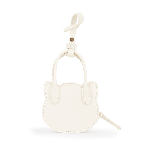 SMALL BAG CHARM ねこ型バッグチャーム ホワイト