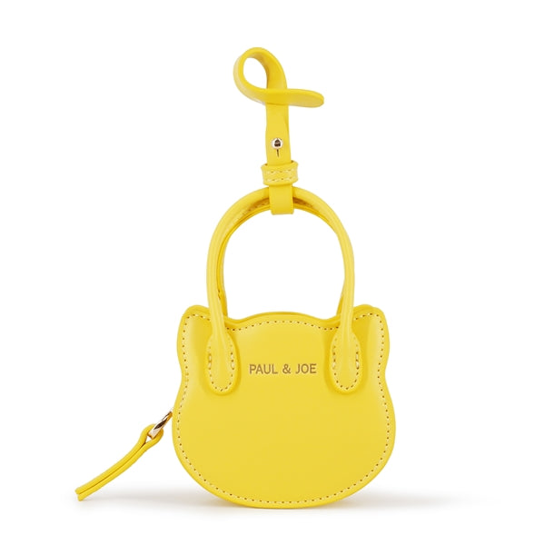 SMALL BAG CHARM ねこ型バッグチャーム イエロー