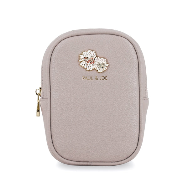 クリザンテーム・メタル　ポーチ グレー