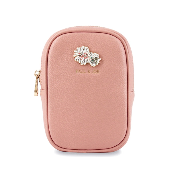 クリザンテーム・メタル　ポーチ ピンク