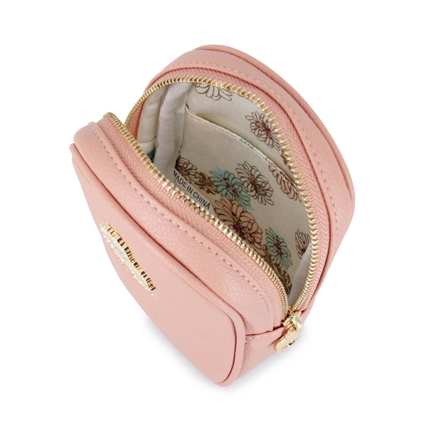 ポール＆ジョー クリザンテーム・メタル ポーチ ピンク｜ポール