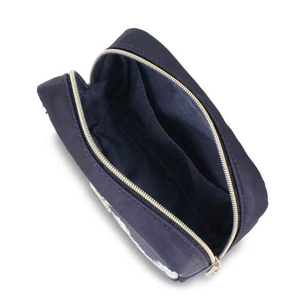 クリザンテーム＆ヌネット ポーチ （ネイビー）