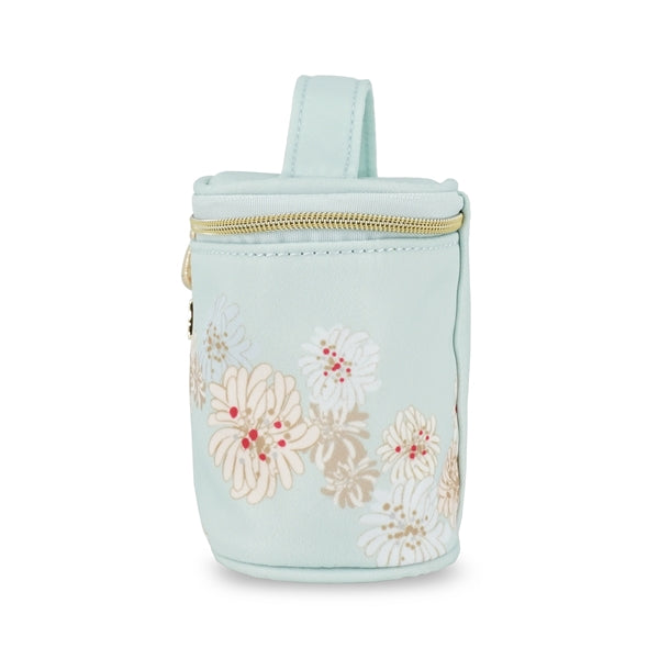 クリザンテーム＆ヌネット 持ち手付きポーチ （ミント）