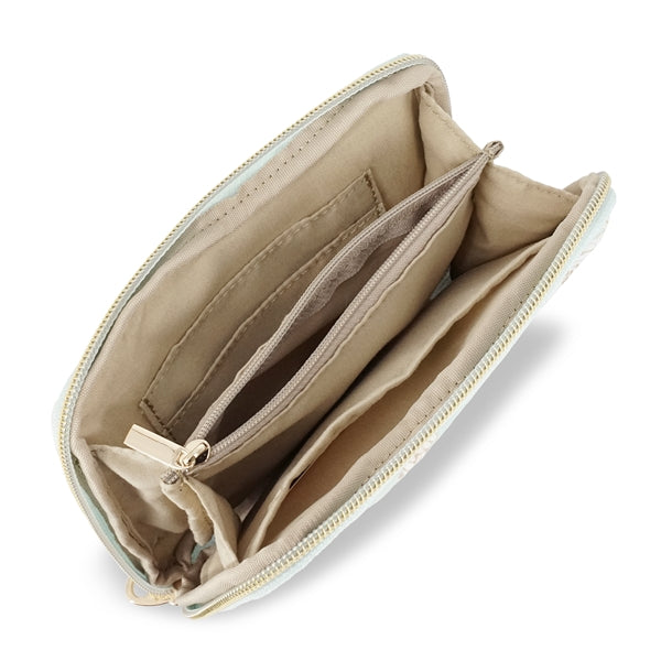 クリザンテーム＆ヌネット マルチポーチ（ミント）