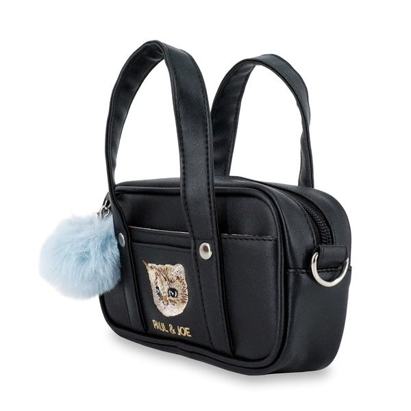 合皮スクバポーチ ブラック