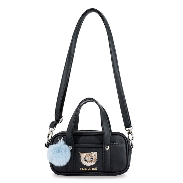 合皮スクバポーチ ブラック