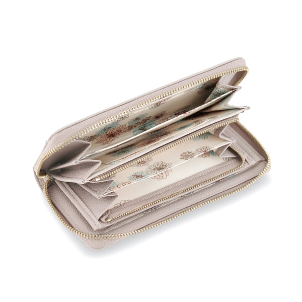 クリザンテーム・メタル　ラウンド束入れ　グレー