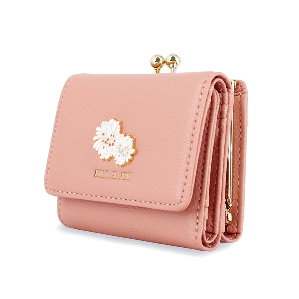 クリザンテーム・メタル　口金ミニ財布　ピンク