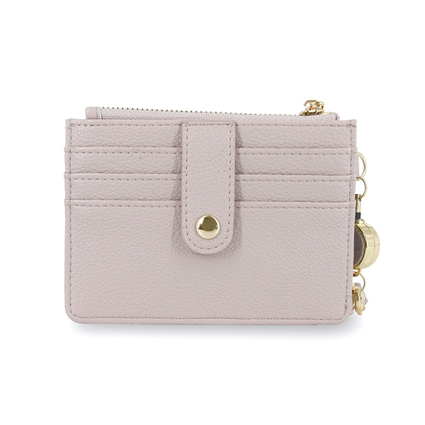 クリザンテーム・メタル　カードコインケース　グレー