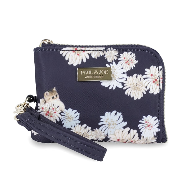 クリザンテーム＆ヌネット　パスコインケース  （ネイビー）