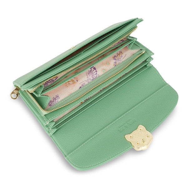 3D CAT FACE かぶせ束入れ （グリーン）