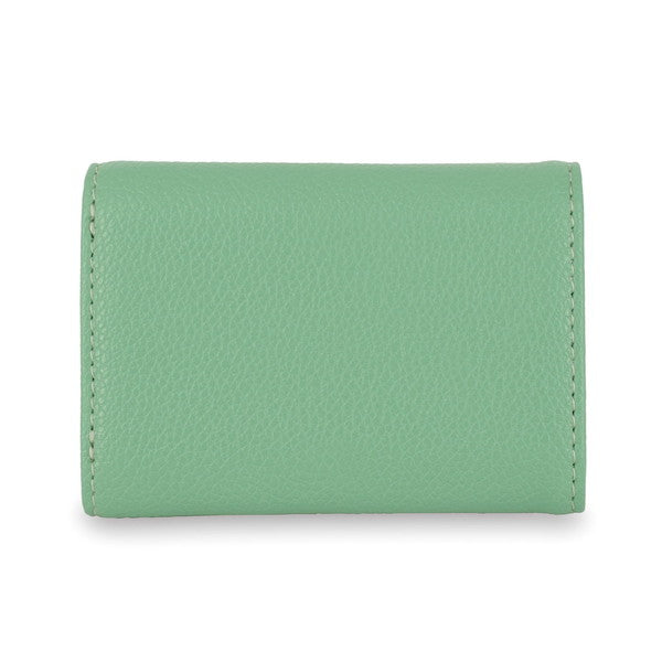 3D CAT FACE ミニ財布 （グリーン）