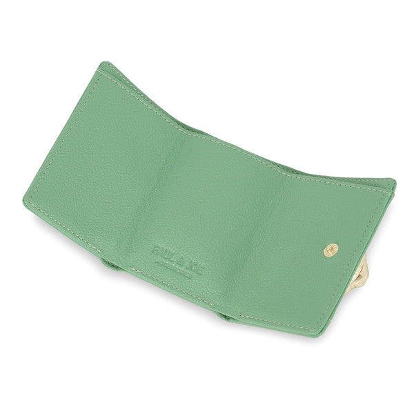 3D CAT FACE ミニ財布 （グリーン）