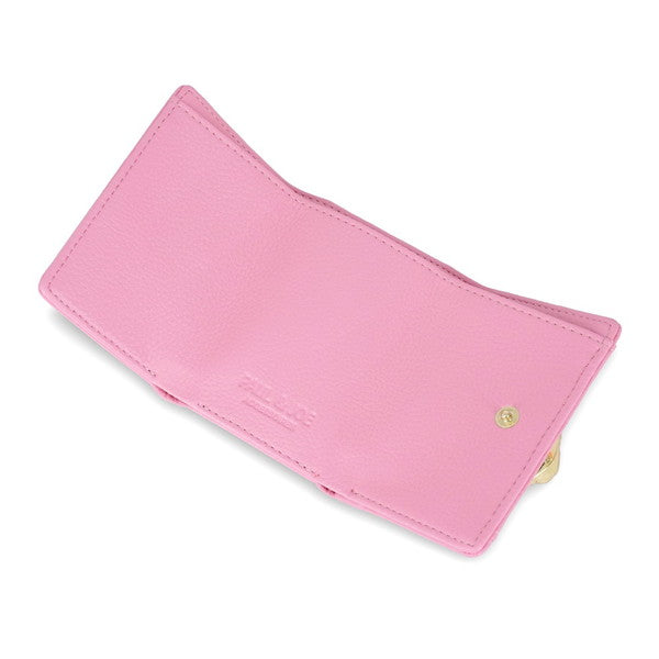 3D CAT FACE ミニ財布 （ピンク）