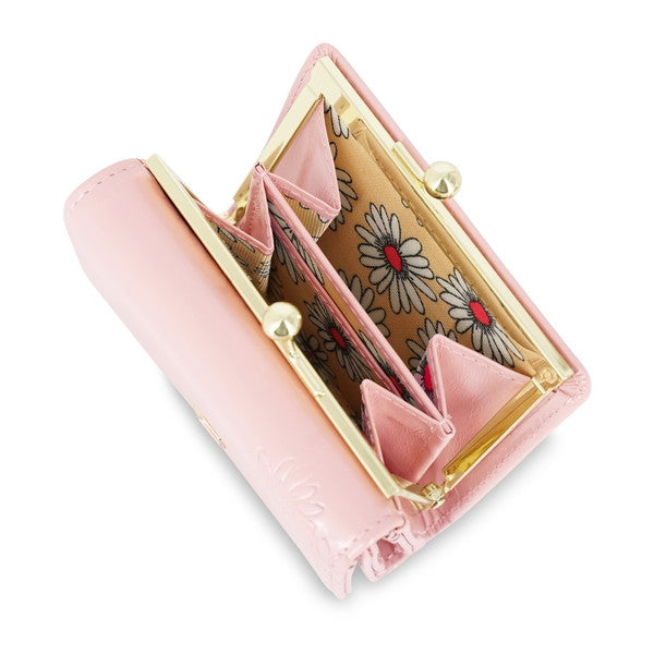 DAISY EMBOSS 口金ミニ財布 ピンク｜ポール ＆ ジョー公式オンラインストア