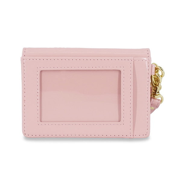 デイジー エンボス 2面パスケース （ピンク）