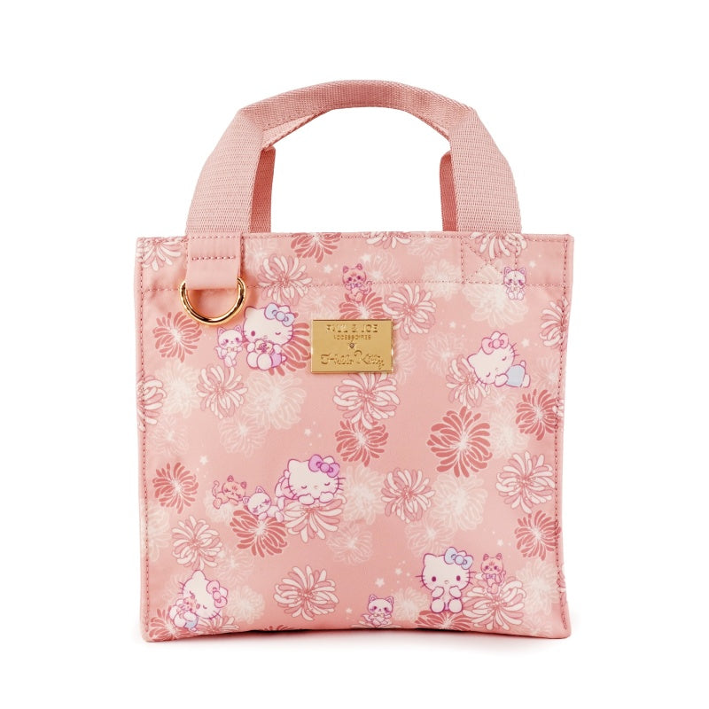 PAUL & JOE　ACCESSOIRES×HELLO KITTY　コラボ　ランチトート　ピンク