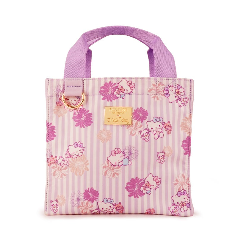PAUL & JOE　ACCESSOIRES×HELLO KITTY　コラボ　ランチトート　パープル
