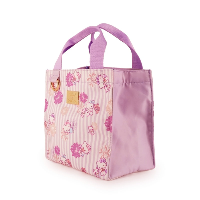 PAUL & JOE　ACCESSOIRES×HELLO KITTY　コラボ　ランチトート　パープル