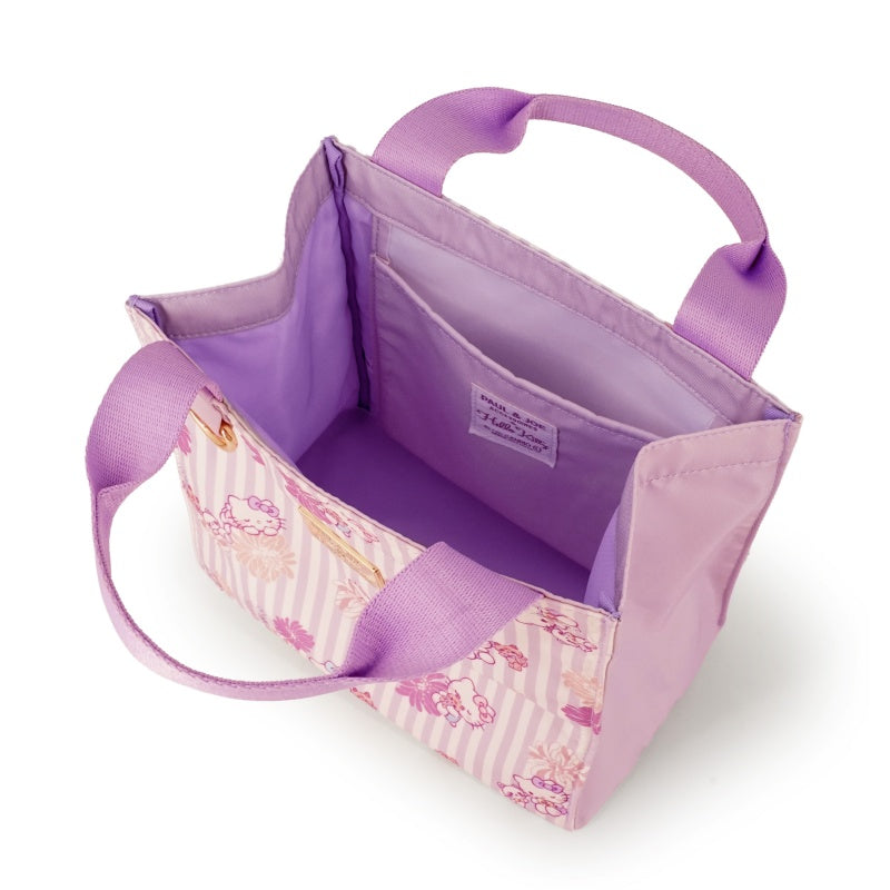 PAUL & JOE　ACCESSOIRES×HELLO KITTY　コラボ　ランチトート　パープル