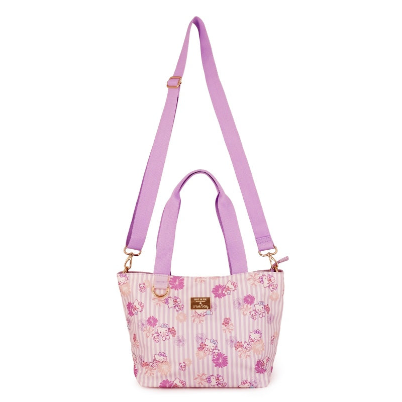 PAUL & JOE　ACCESSOIRES×HELLO KITTY　コラボ　トートバッグ　パープル