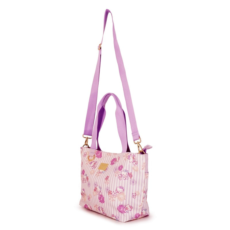 PAUL & JOE　ACCESSOIRES×HELLO KITTY　コラボ　トートバッグ　パープル
