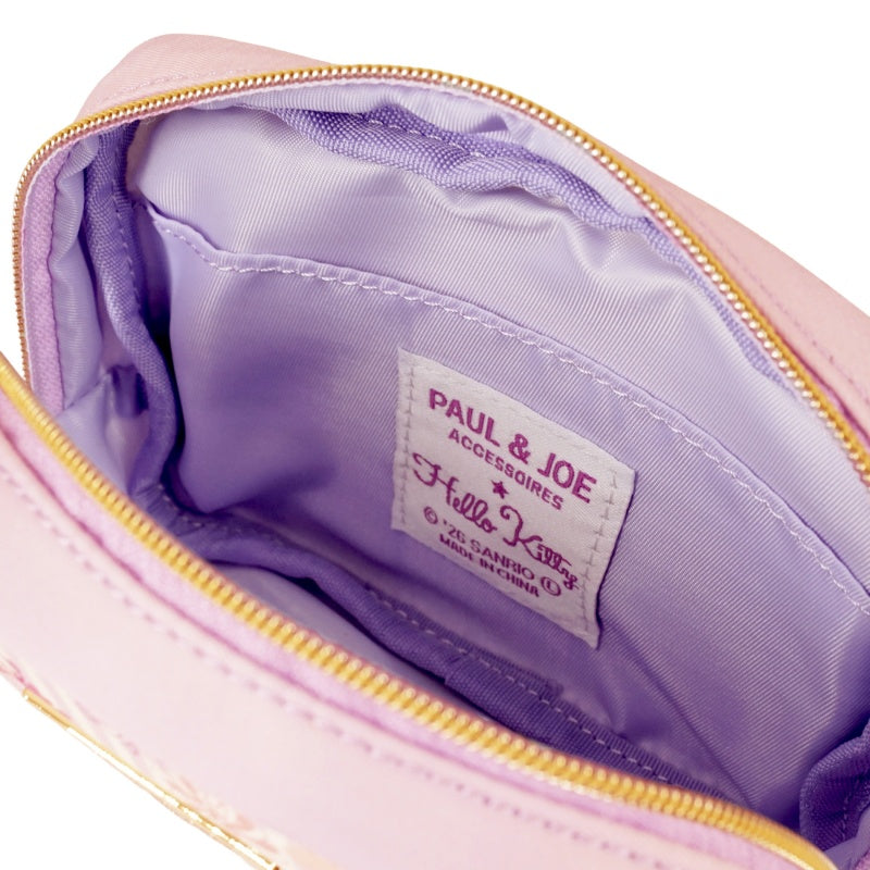 PAUL & JOE　ACCESSOIRES×HELLO KITTY　コラボ　ポーチ　パープル