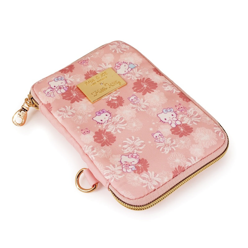 PAUL&JOE　ACCESSOIRES×HELLO KITTY　コラボ　マルチポーチ　ピンク