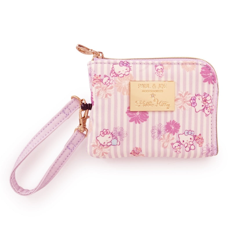 PAUL & JOE　ACCESSOIRES×HELLO KITTY　コラボ　パスコインケース　パープル