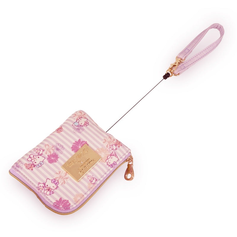 PAUL & JOE　ACCESSOIRES×HELLO KITTY　コラボ　パスコインケース　パープル