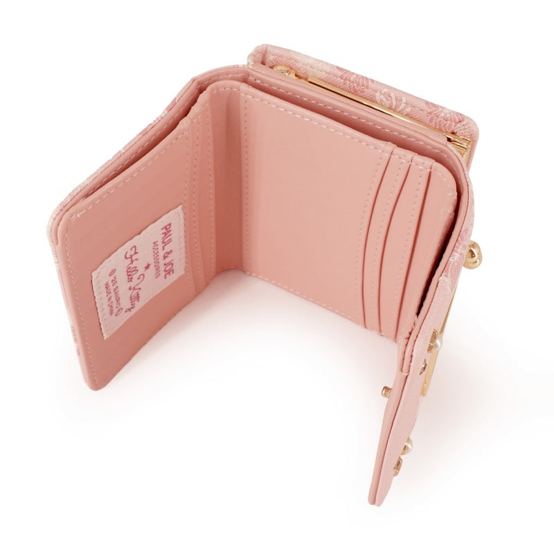 PAUL & JOE　ACCESSOIRES×HELLO KITTY　コラボ　口金ミニ財布　ピンク