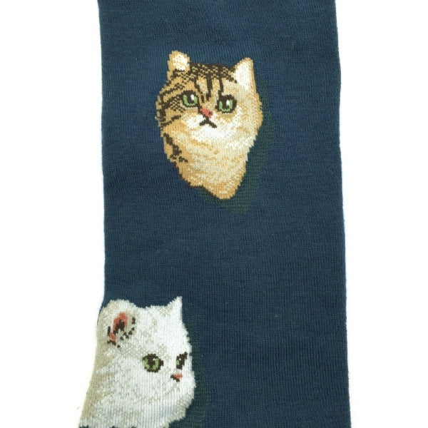 【メンズ】オールオーバーキャット総柄