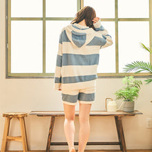 ボーダー　モールヤーンショートパンツ　※ボトムスのみ