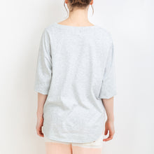 デイジー柄 Tシャツ（ライトグレー）