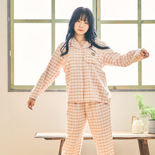 【2023年10月NEW】ネルチェックフリル　上下セット（Mサイズ）