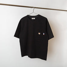 【MENS】ヌネットワッペン　Tシャツ　ブラック