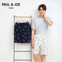 ジプシー＆ヌネット　二重ガーゼシャーリング ハーフパンツ（ネイビー）