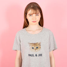 ヌネット＆ロゴ Tシャツ M （グレー）