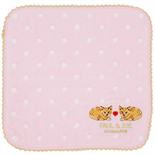 タオルハンカチーフ（ピンク）