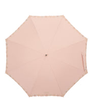 日傘（晴雨兼用）　長傘　クリザンテーム刺繍　ピーチ