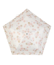 日傘（晴雨兼用）　折りたたみ傘　クリザンテーム　ホワイト