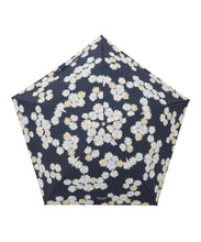 日傘（晴雨兼用）　折りたたみ傘　クリザンテーム　ネイビーブルー