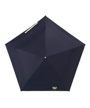 日傘（晴雨兼用）　軽量折りたたみ傘　ヌネット　ネイビーブルー