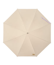 日傘（晴雨兼用）　長傘　ワンポイントヌネット　ベージュ