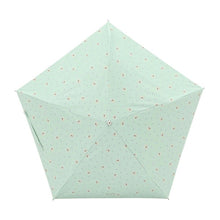 日傘（晴雨兼用）　折りたたみ傘　ジプシー　ミントグリーン