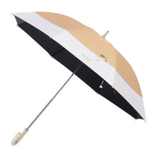 日傘（晴雨兼用）　長傘　スウィンギングヌネット　ベージュ