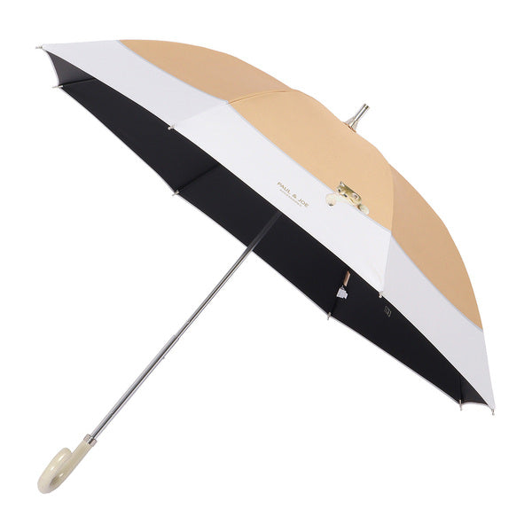 日傘（晴雨兼用）　長傘　スウィンギングヌネット　ベージュ