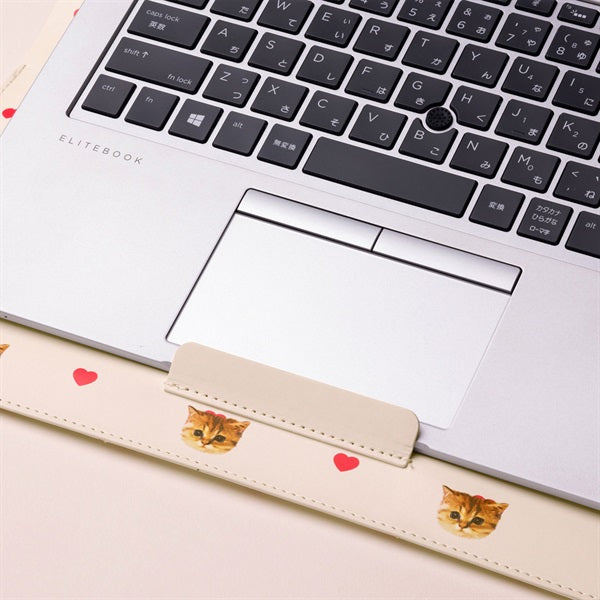 ノートPCスタンド付スリーブケース ＜ヌネット・ハート＞