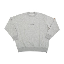 PAUL & JOE ワンポイントロゴ ミニ裏毛 ムジ メンズ ルームウェア ロングスリーブ スウェットトップス（グレー）